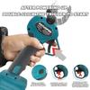 PATUOPRO 40mm Brushless Cordless Electric Scissor Pruner Pruning Shear Cutting Power Tool For Makita 18V Battery(No Battery)