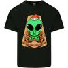Christmas Alien UFO Santa Space Fun Shipping Mens Cotton T-Shirt - Men's Summer Cotton Graphic Tee