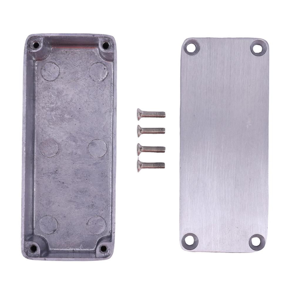 1590A Style Pedal Enclosure Aluminum Stomp Box Enclosure Step On Effect Box Die Cast Aluminium Box Enclosures Guitar Accessories