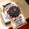POEDAGAR National Top Swiss Brand Waterproof Men's Watch New Multifunctional Quartz Luminous Watch