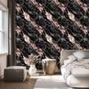 Graphite and Black Marble Wallpaper for Living Room and Bedroom 50x1000