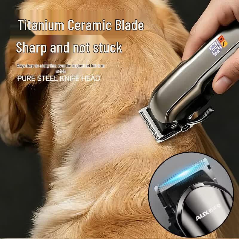AUX Rechargeable Pet Grooming Clipper CN plug (adapter included)