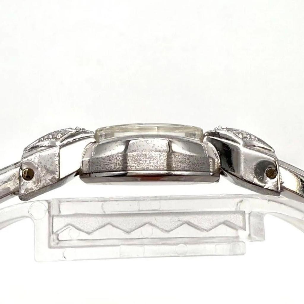 Used A012 BULOVA Antique Bangle Type Ladies Watch
