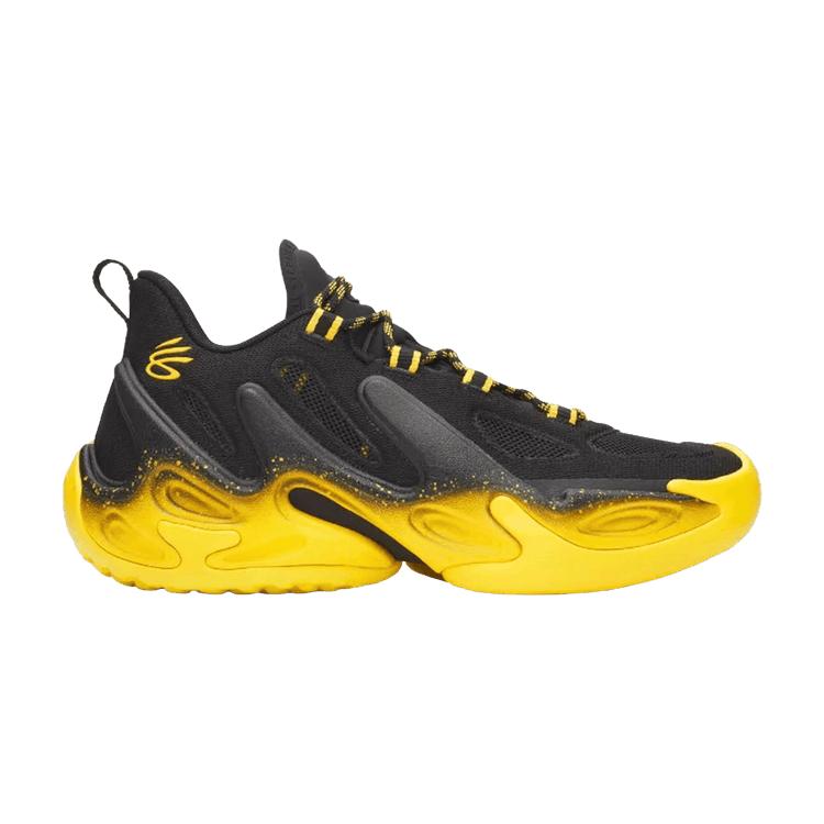 Under Armour Curry 13 Black Yellow Unisex Sneakers 6007670-001 40