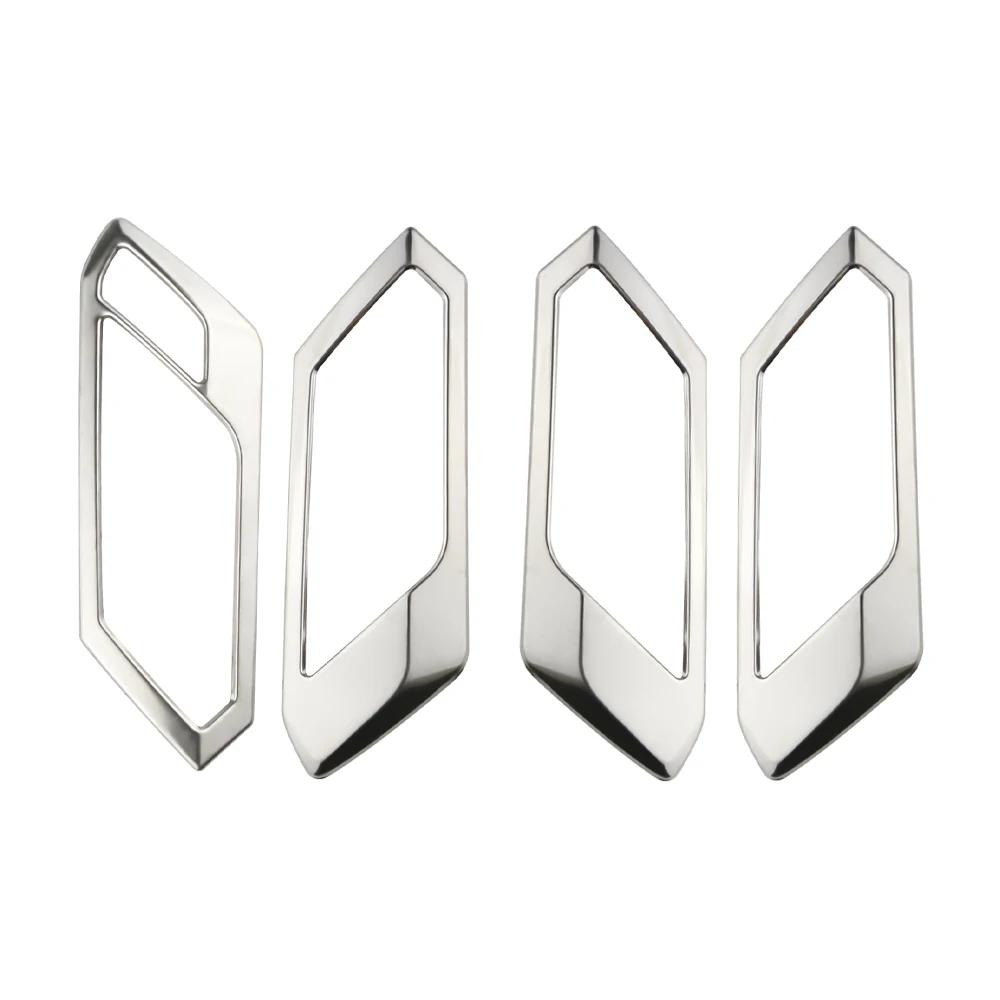 For Volkswagen VW T-Roc TROC 2018 - 2026 LHD Door Handle Cover Doors Handle Decoration Sticker Trim Frame Interior Accessories