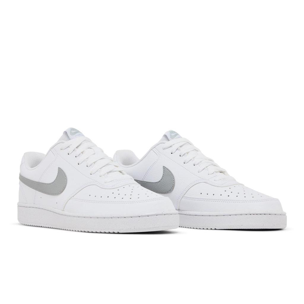 Nike Court Vision Low Next Nature 'White Light Smoke Grey' (Unisex) White / White / Light Smoke Grey Skateboard Shoes DH2987 112