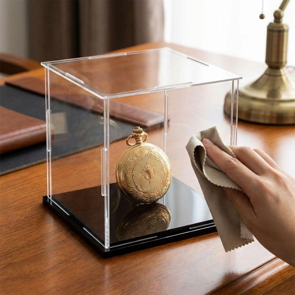 Assemble Dust-proof Display Box High Clarity Action Figures Box  Home Office Display