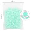 100-Pack Eyelash Grafting Rings: Blooming Cup Lash Glue Holder for Makeup Tools