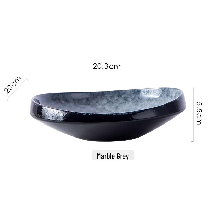 Hotel Ceramic Irregular Art Plate