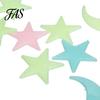 Wall Poster 20Pcs Luminous Waterproof Plastic Eco-friendly Decals for Living Room