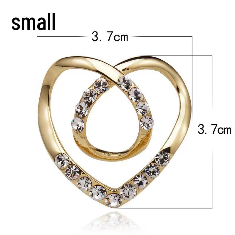 Pearl Diamond Decorative Knot Buckle for T-Shirt Hem and Scarves