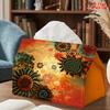 1pc Modern Compact Tissue Box Holder with Colorful Suitable for Napkin Dispenser, Reusable Tissue Storage for Kitchen, Living Room, Car, Bedside Table