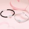 2023 Little Sun Couple Bracelet: Silver-Plated Bangle for Boys & Girls, Elegant & Exquisite Valentine's Day Gift