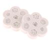7 In 1 Flower Rose Peony Silicone Mold Diy Flower Aroma Candle Plaster Gypsum Ornaments Handmade Soap Mould