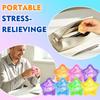 Star Shaped Slow Rebound Stress Relief Balls Soft Squishy Sensory Toys for Adults and Kids Durable Material for Hand Exercise and Anxiety Relief