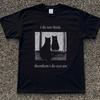 I Do Not Think Cat Shirt, Grunge Retro Goth Tee Unisex Shirt