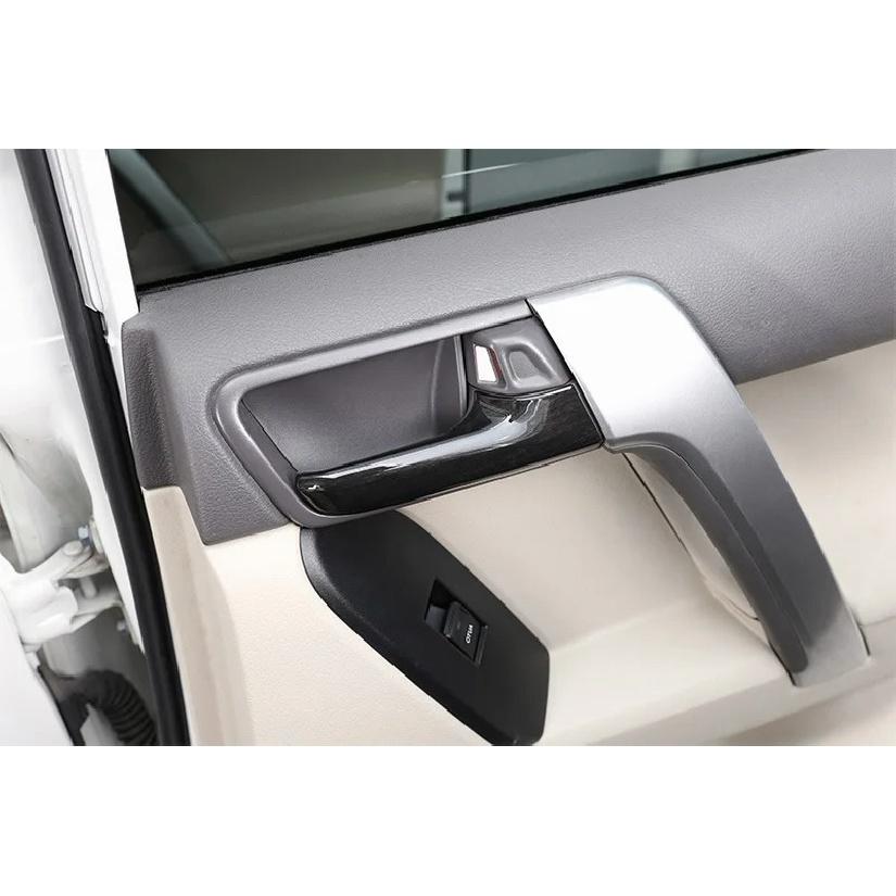 4pcs Car Interior Door Handle Cover Trim For Toyota Land Cruiser Prado FJ150 2010-2018 Car Accessories