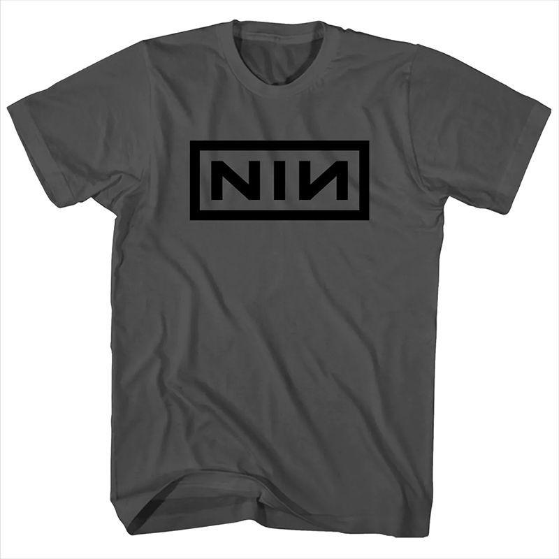 

Американская рок-музыка NINE INCH NAILS Nine Inch Nails Группа Команда Свободный принт Мужская и женская футболка с коротким рукавом Лето XL