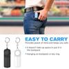 Personal Defense Alarm 130dB with LED Light Battery Powered Self Defense Woman Safety Alarm KeyChain Emergency Anti-Attack