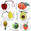 Strawberry Fruit Shape Coin Purse Cute Mini Storage Pouch Change Bag Earphone Bag  Women
