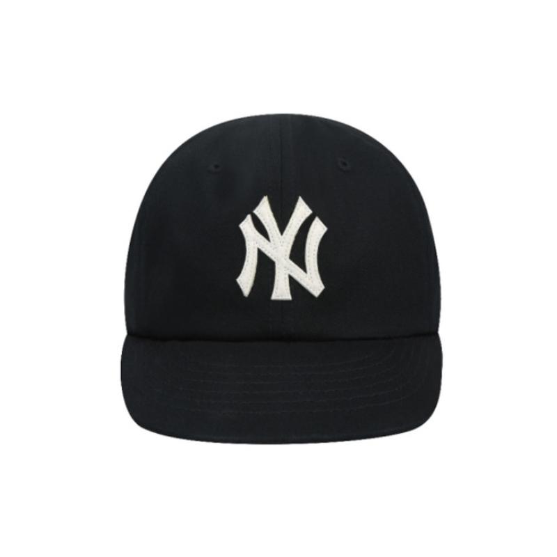 MLB New York Yankees Cotton Baseball Caps Unisex Black Fashion 32CP88111-50X