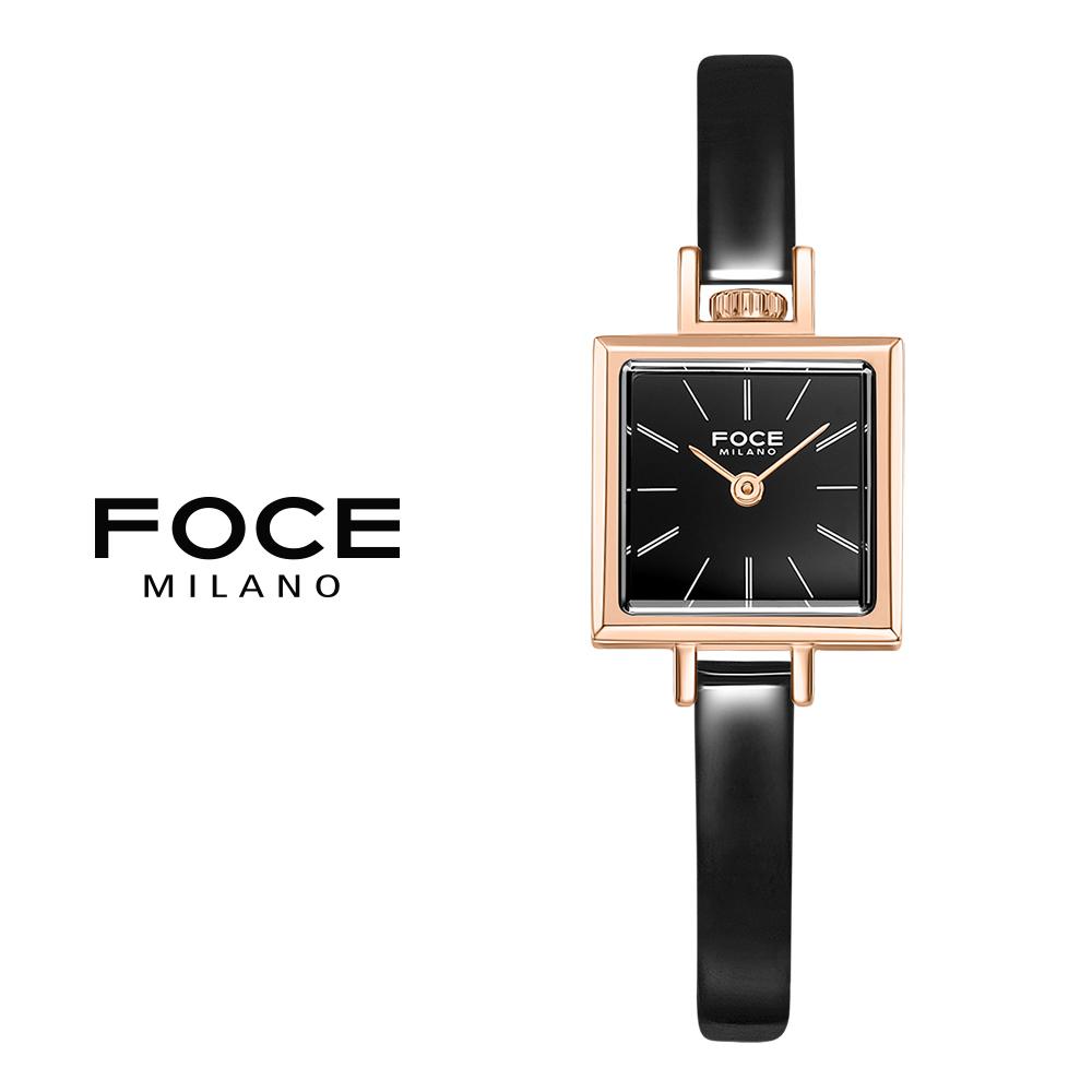 Pocheleidi 19.5Mm Women'S Square Leather Watch Fm1913L-Rg