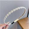 French Retro High Crown Wide-Brimmed Plush Headband for Face Washing and Outings