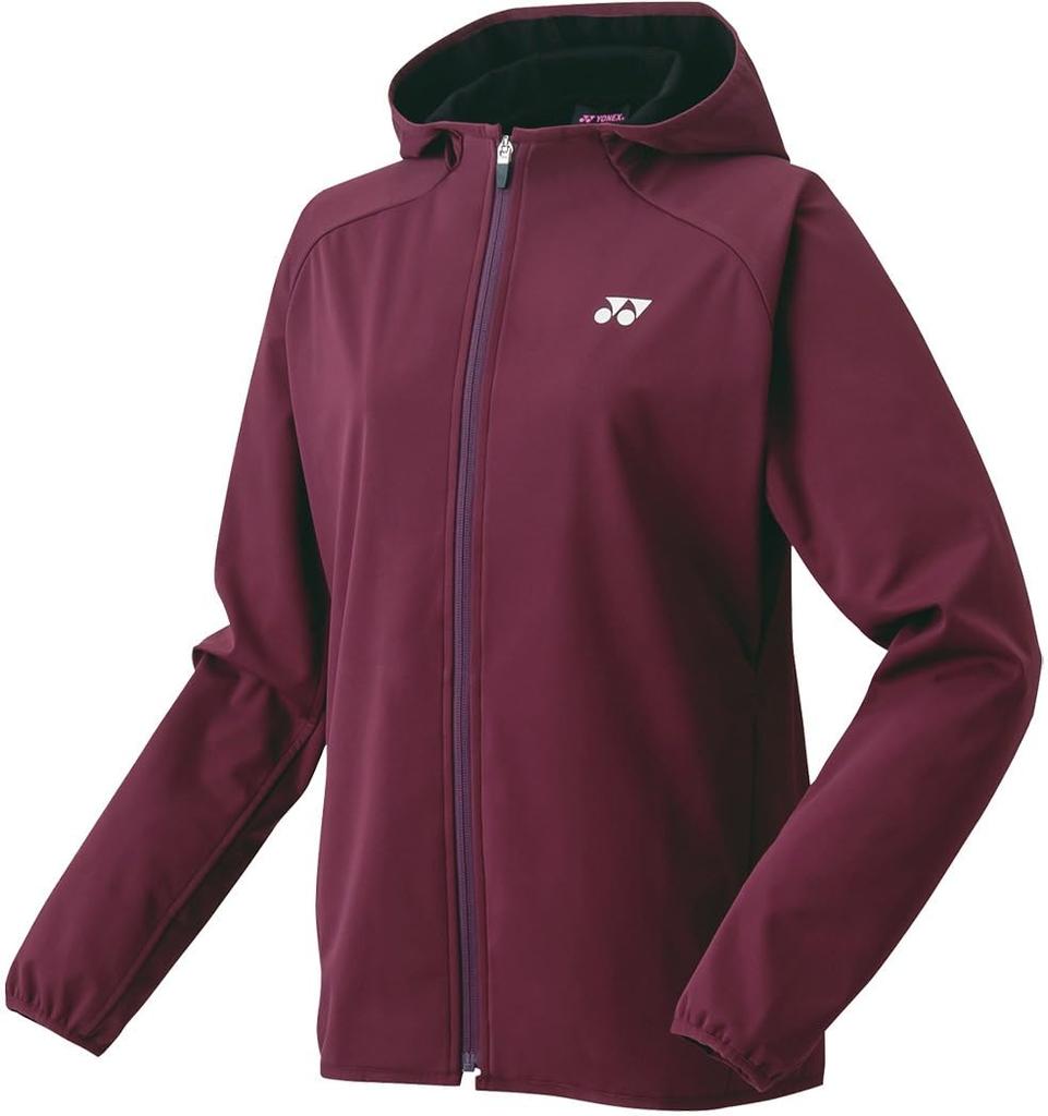 YONEX 58105 Prune Medium Women's Warm-Up Hoodie, (583),