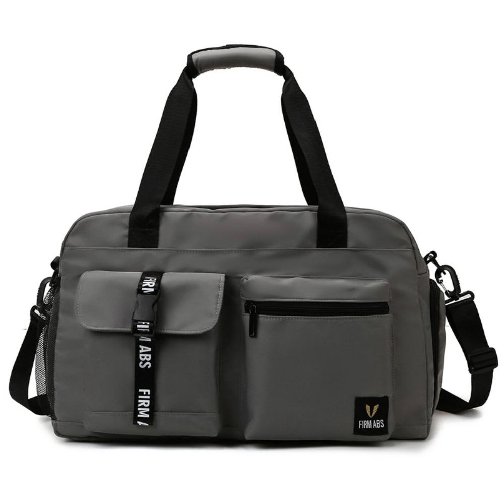 Sport Fitness Tasche, Neue Nass- und Trockentrennung Doppeltasche Gepäck, Modische Textur, Einfache und Beliebte Großraum-Reisetasche
