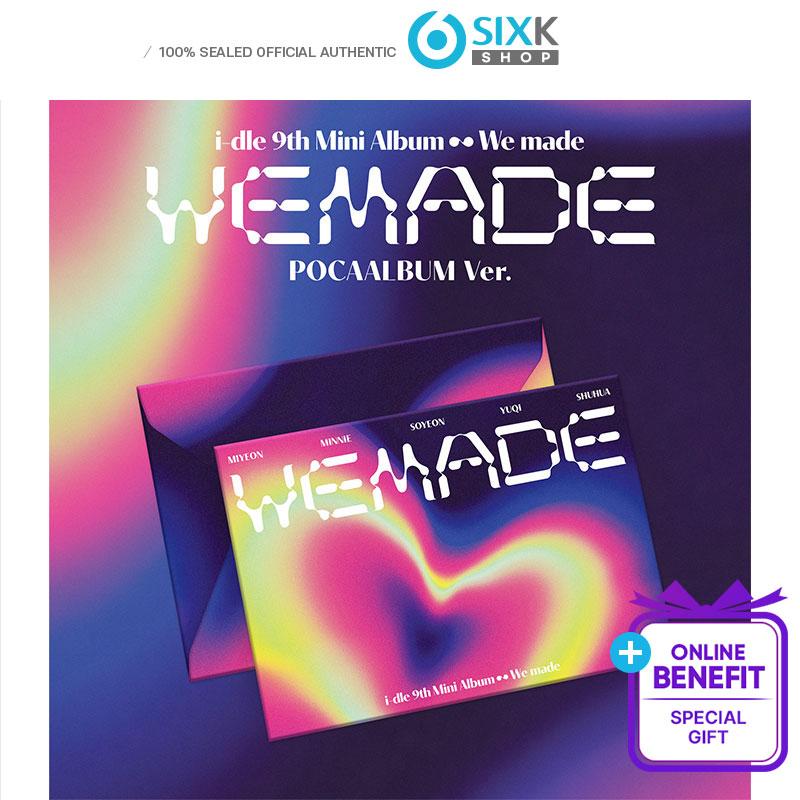 [Предзаказ] i-dle 9-й мини-альбом [We Made] POCAALBUM Вер. (Онлайн-преимущество) [NO POB]