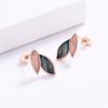 Exquisite Small Earrings for Women's Leaf Shape Earrings Fashion Leaf Earrings Handmade Enamel Jewelry Party Gifts Women Jewelry