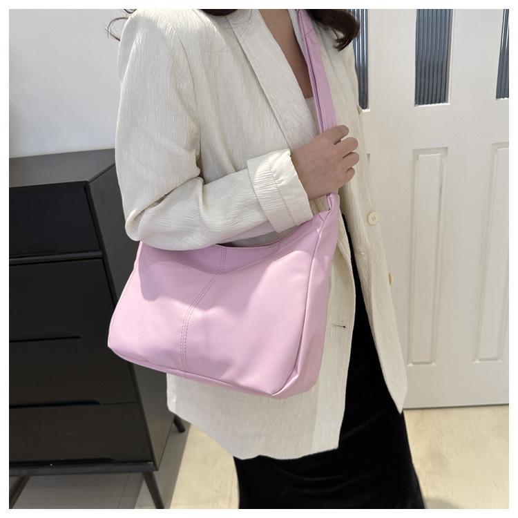 Bag Ladies Shoulder Crossbody Bag Handbag Pu Portable Commuting Fashion Casual