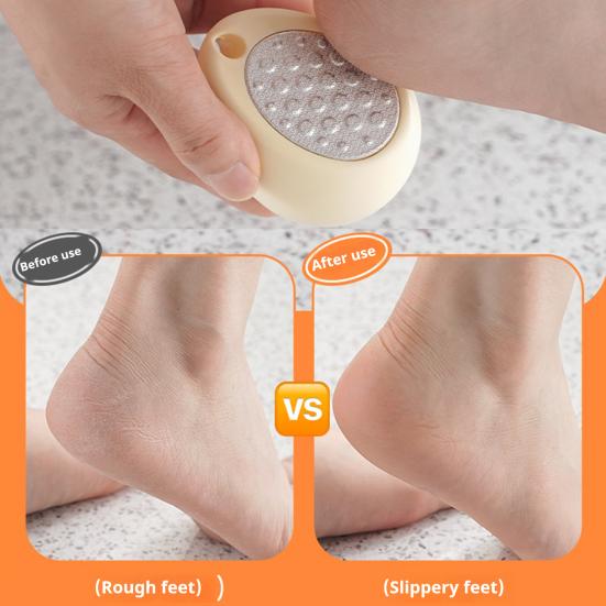 Foot File Double-sided Exfoliating Foot Grinder Callus Remover Portable Foot Scrubber Pedicure Feet Care Tools