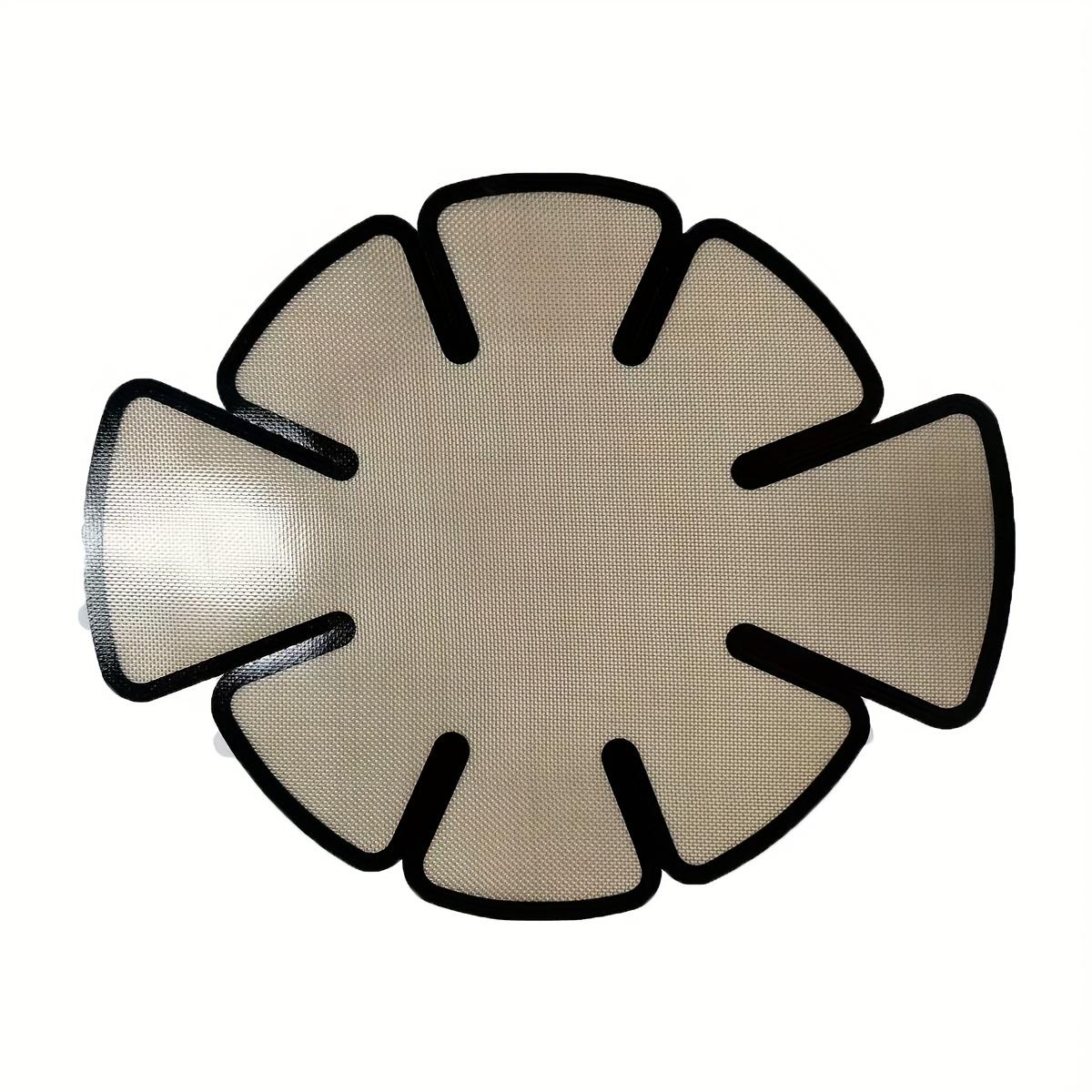 

Силиконовый вкладыш для хлебной формы, многоразовый, термостойкий, инструмент для выпечки хлеба, оснащенный безопасным краем и ручкой, подходит для круглой формы для хлеба 1pc чёрный