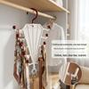 V-förmiger doppelseitiger Mehrfachhaken Kleider- und Hutständer - Platzsparende Aufbewahrungslösung für Zuhause oder Wohnheim.