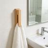 Handcrafted Wood,Natural Wood Towel Holder
