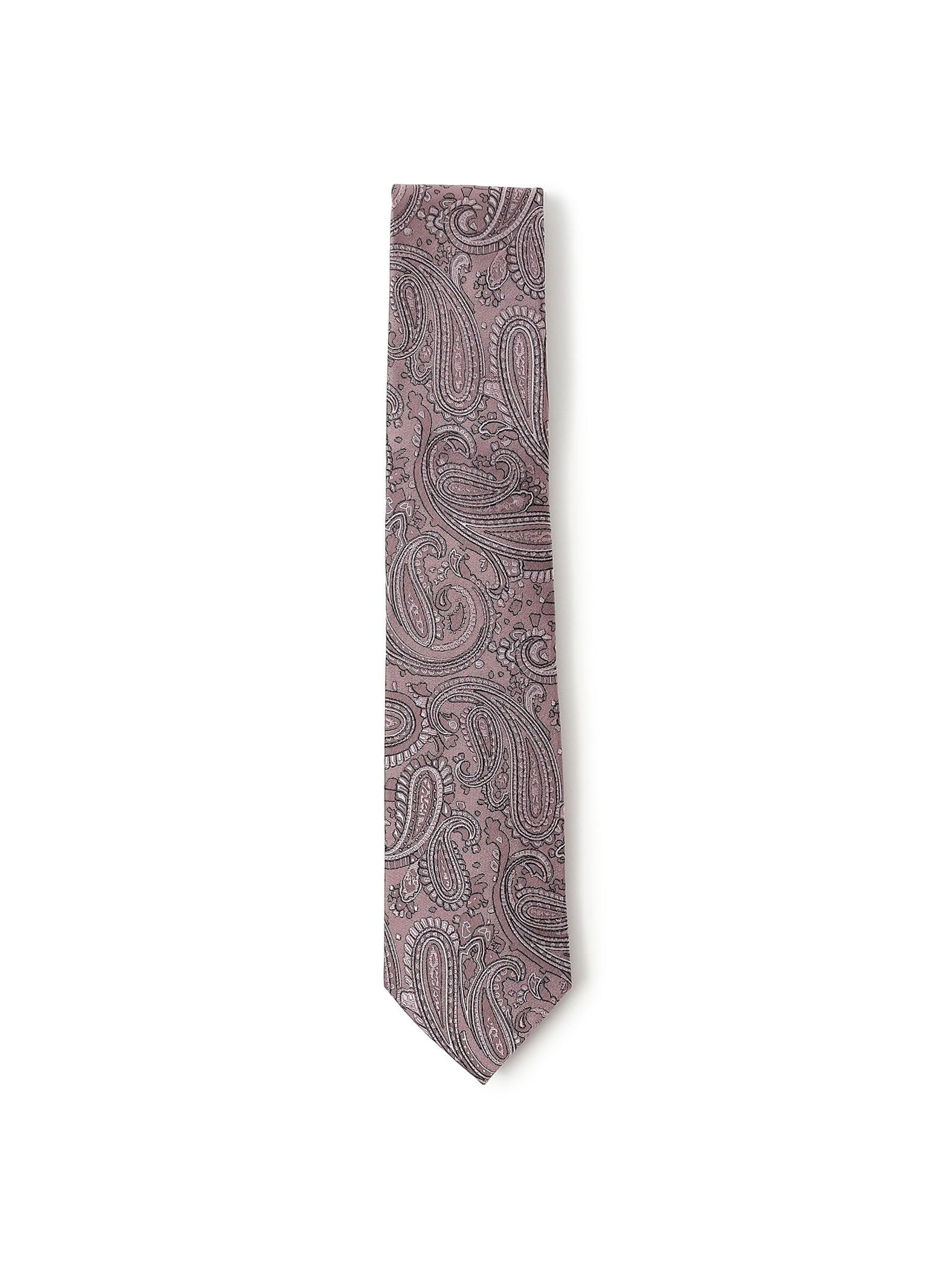 

[BEAMS HART] Paisley Necktie for Men, Pink, One Size