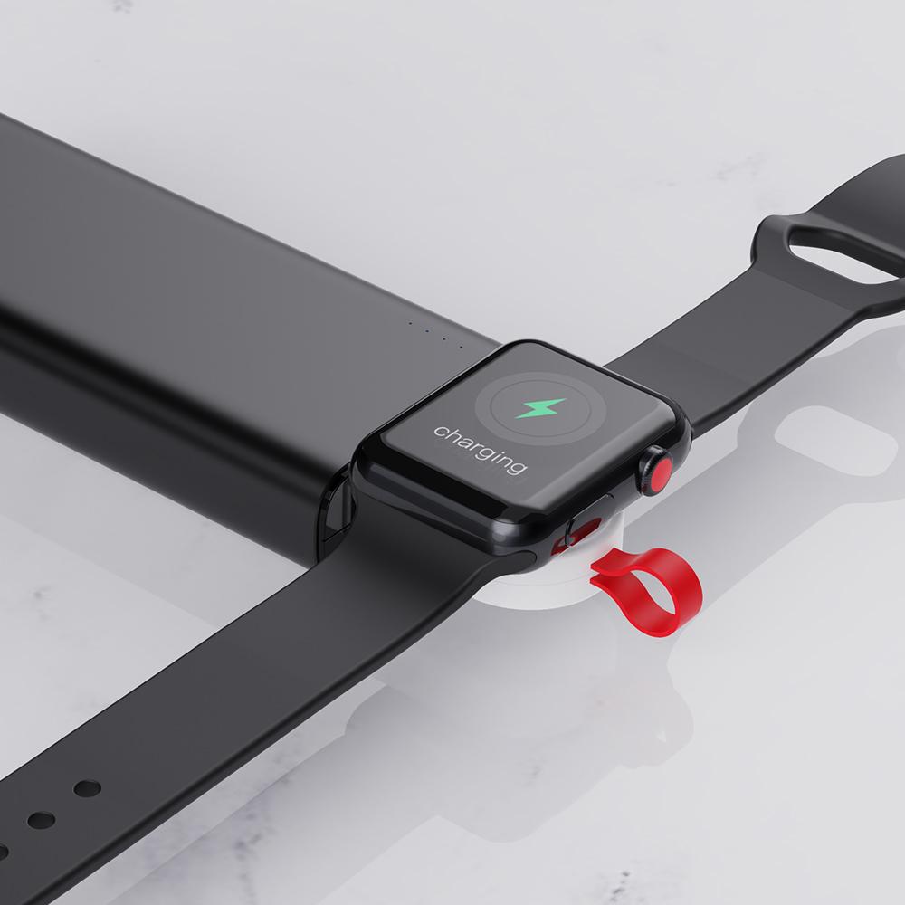 Carregador USB DUODUO para iwatch série 6 5 4 3 2 estação de carregamento sem fio portátil smartwatch cabo