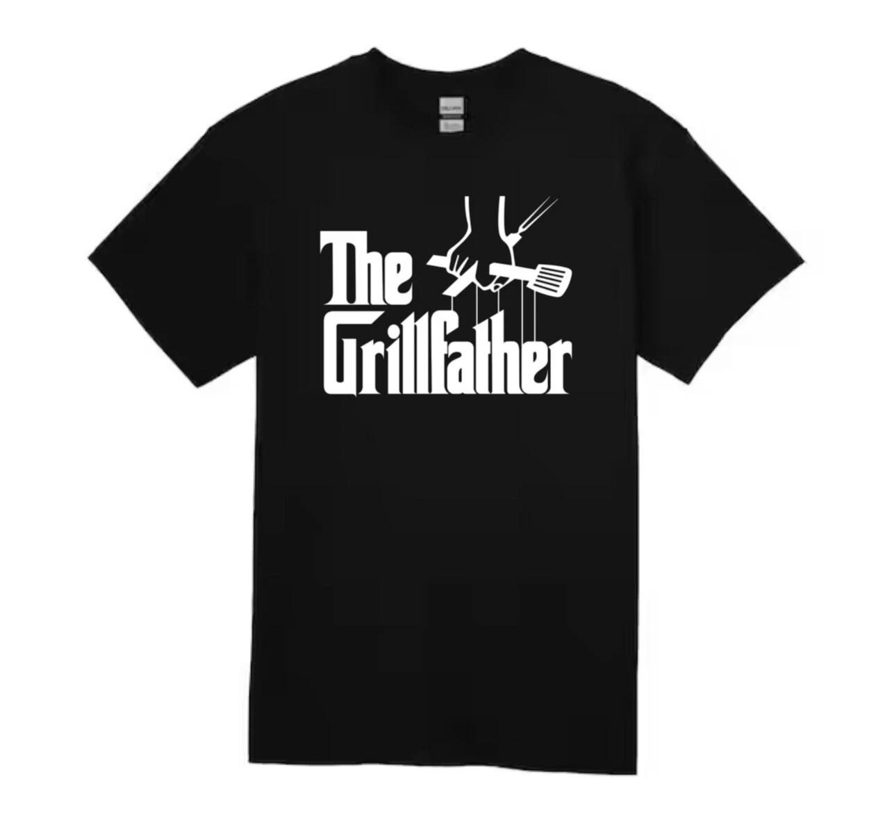 

The Grillfather Unisex Tshirt S-2XL- Fathers Day Gift L
