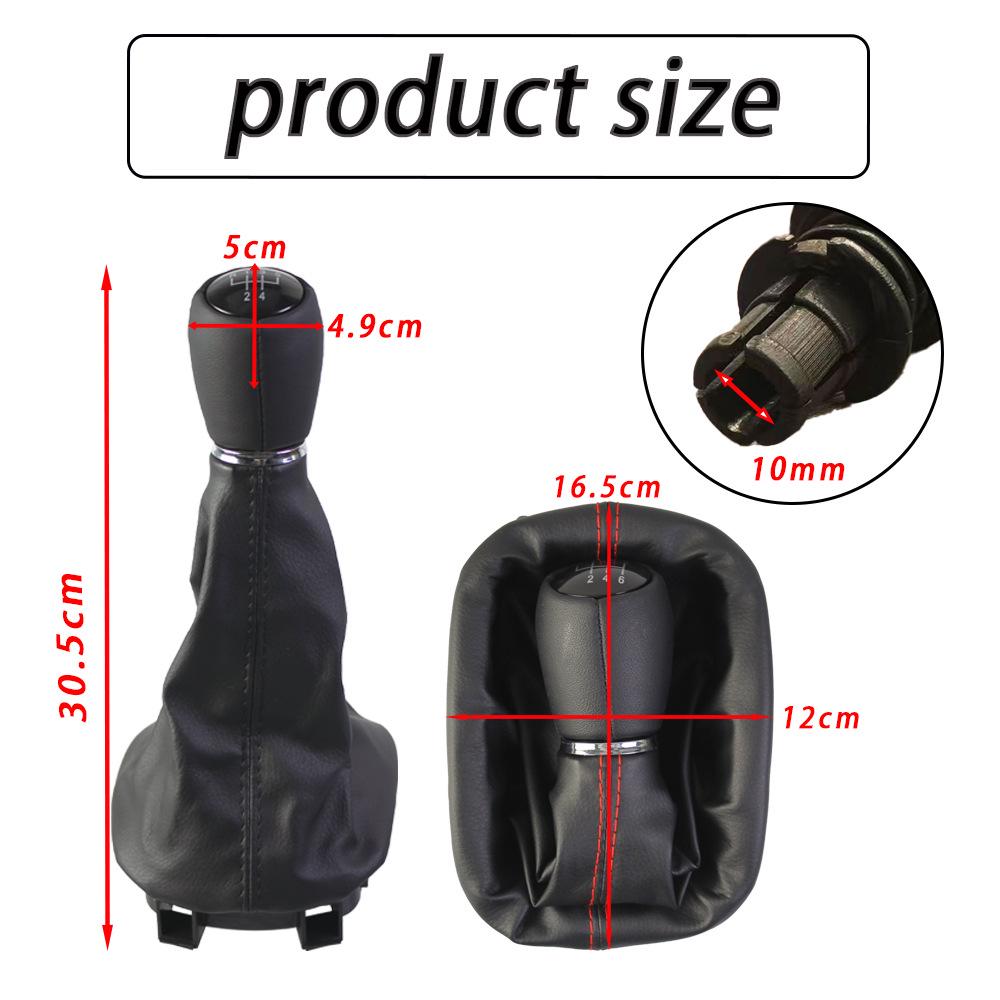 Seat Leon MK1 / Toledo II Gear Shift Knob and Dust Cover 5-Speed Set