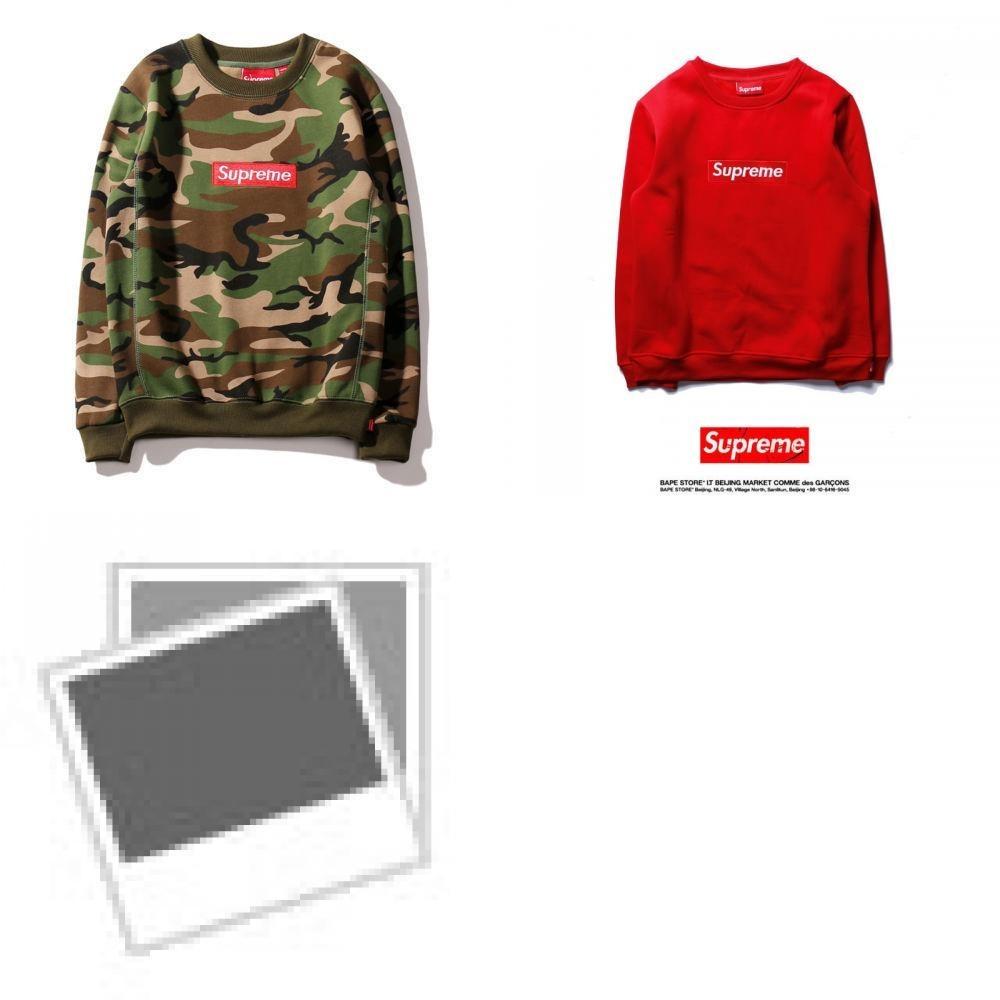 Felpa Cappotto Skateboard Supreme Uomo Donna Girocollo Giacca Maglione Pullover In Comoda Miscela di Cotone