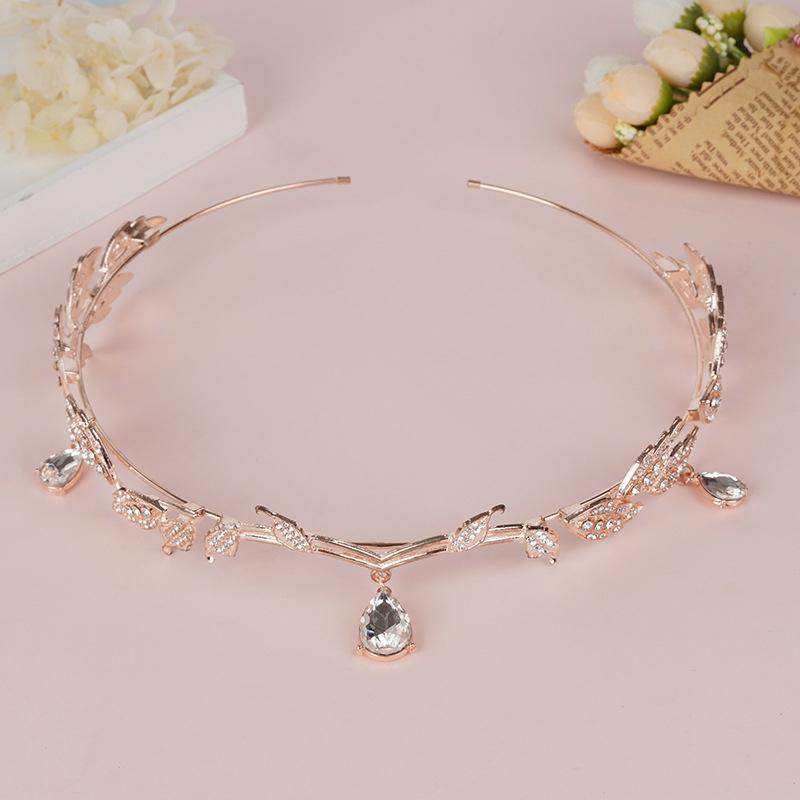 New Fashionable Elf Crown, The Eyebrows, The Heart, The Ethnic Style, The Forehead, The Oriental Gentle And Elegant Hair Band