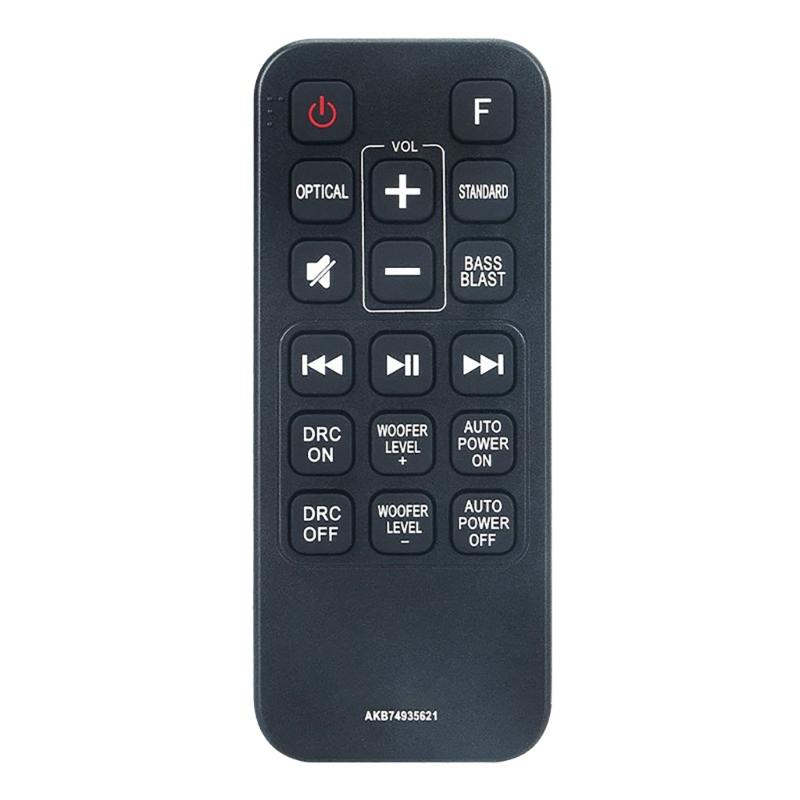 AKB74935621 Soundbar Remote Replacement Sensitive Button for SJ2 DEUSLLK SPJ2B-W SPJ2BW SJ2 Soundbar Accessories