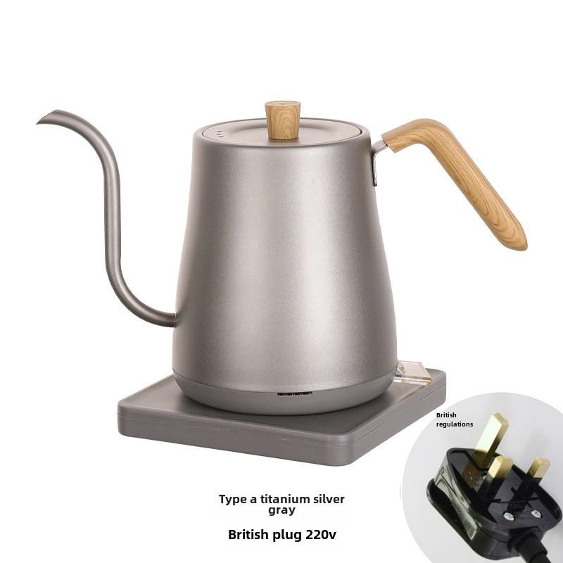 Gooseneck Electric Kettle 0.8 L 1000W Rapid Heating Kettle 110V/220V Brew Coffee Pot Teapot Home