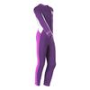 Girls Wetsuit Full Body Neoprene Thermal Swimsuit 2.5MM for Kids Long Sleeve Diving Surfing Suit with Front Zipper for