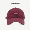 Simple Embroidered Baseball Cap Spring and Summer Casual Soft Top Cap Student Couple Versatile Sports Visor
