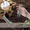 3D Printed Soil Aerator Plant Digging Fork Manual Cultivator Tiller Weeding Tool For Plant Care Growth Support Garden Lawn Soil