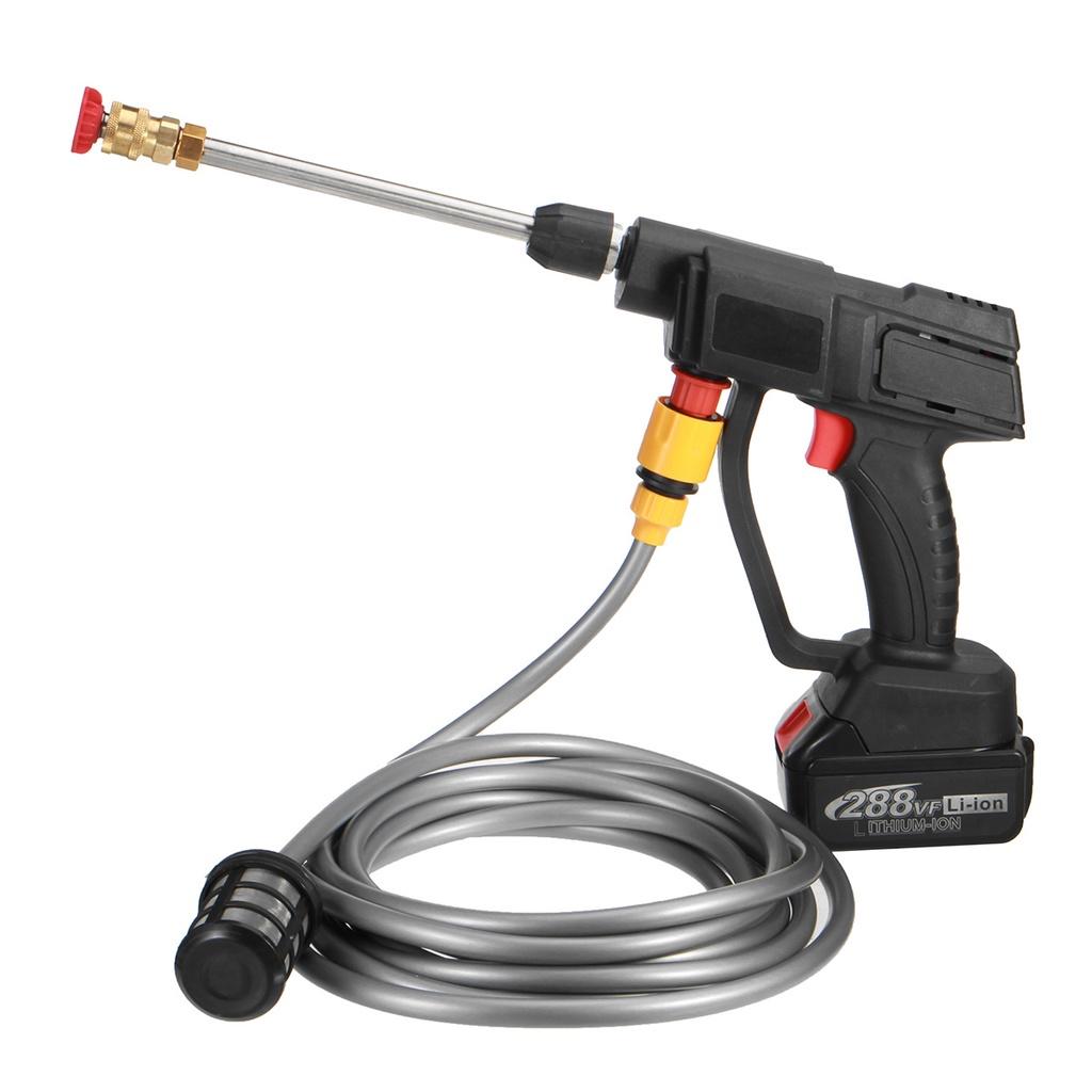 600W 20000mAH Wireless high pressure mini washer cleaner car wash gun foam machine for Car tools