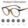 Men Women's Ultralight Round Frame Myopia Glasses Elegant Near Sight Computer Eyewear Retro Minus Diopter Eyeglasses 0 To -4.0
