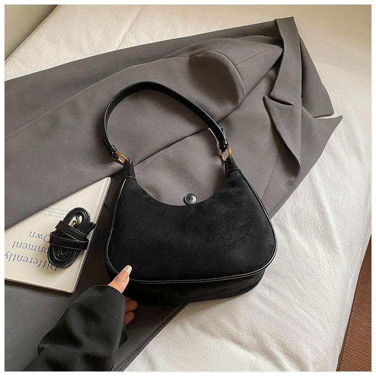 

Модная ретро сумка-пельмень большой вместимости женская сумка 2025 новая модная сумка через плечо и мессенджер с высоким чувством стиля сумка для поездок на работу приливная